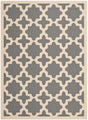 Safavieh Courtyard Cy6913 - 246 Anthracite / Beige Rugs - Safavieh - cy6913 - 246 - 2