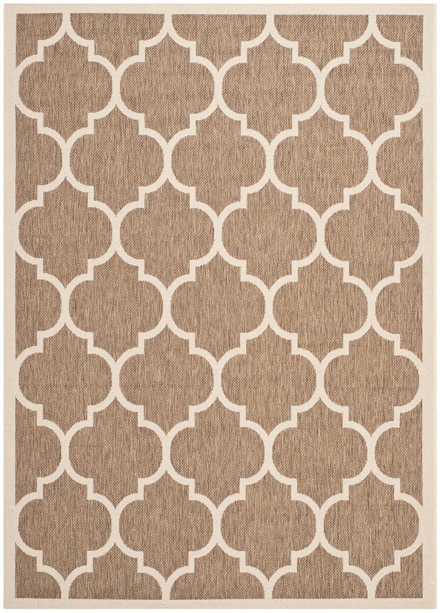 Safavieh Courtyard Cy6914 - 242 Brown / Bone Rugs - Safavieh - cy6914 - 242 - 2