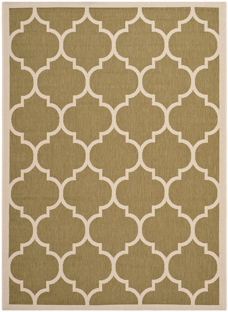Safavieh Courtyard Cy6914 - 244 Green / Beige Rugs - Safavieh - cy6914 - 244 - 2