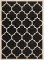 Safavieh Courtyard Cy6914 - 266 Black / Beige Rugs - Safavieh - cy6914 - 266 - 2