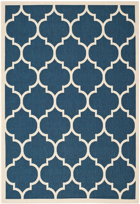 Safavieh Courtyard Cy6914 - 268 Navy / Beige Rugs - Safavieh - cy6914 - 268 - 2