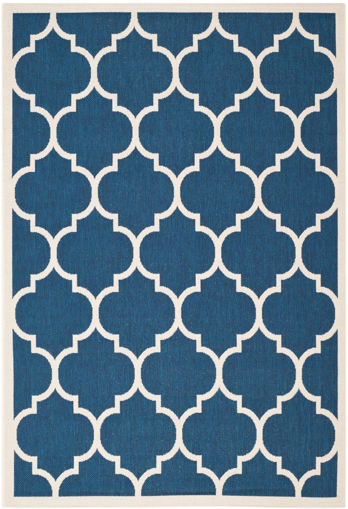 Safavieh Courtyard Cy6914 Navy/Beige Rug - Safavieh - cy6914 - 268 - 216