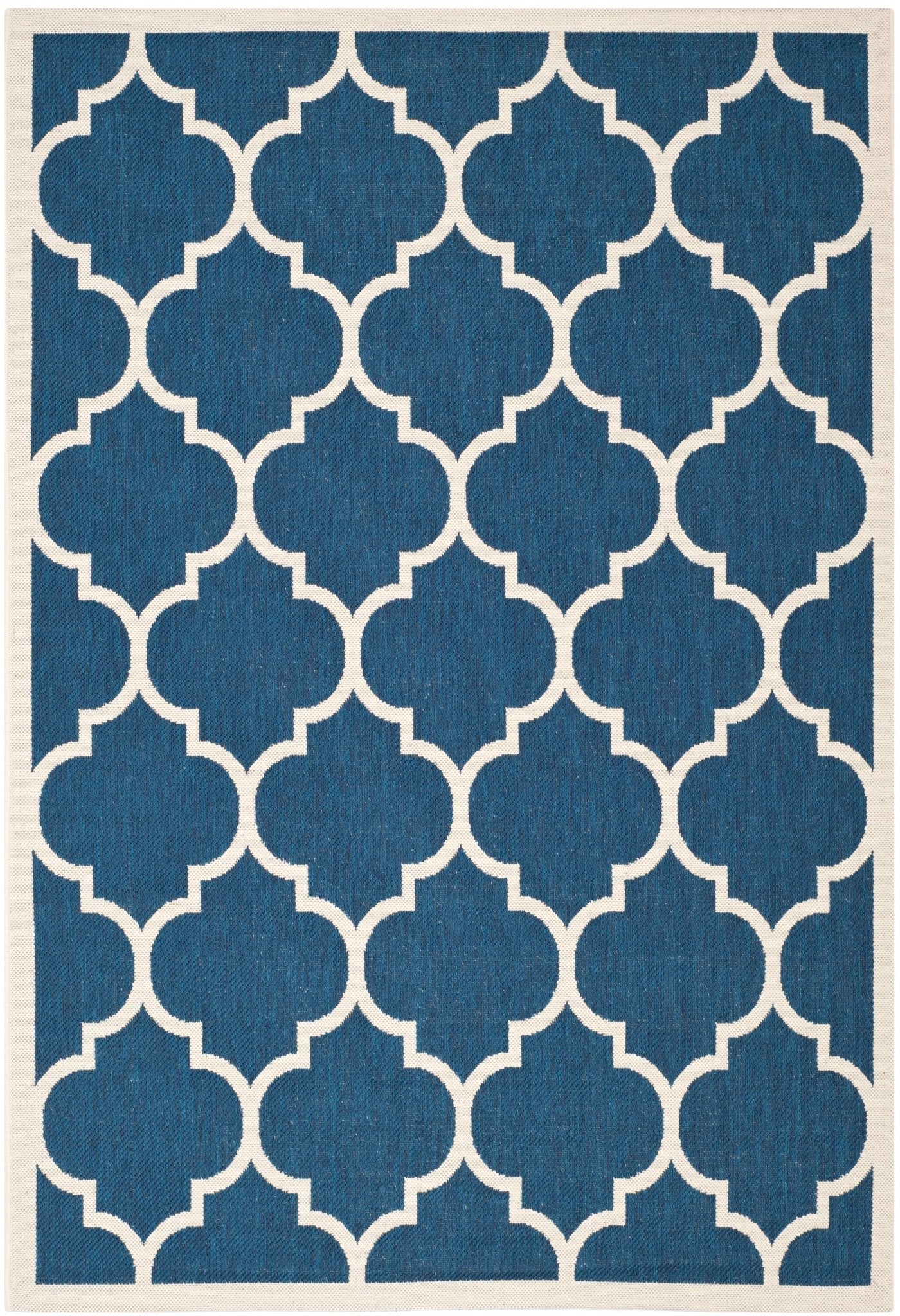 Safavieh Courtyard Cy6914 Navy/Beige Rug - Safavieh - cy6914 - 268 - 216
