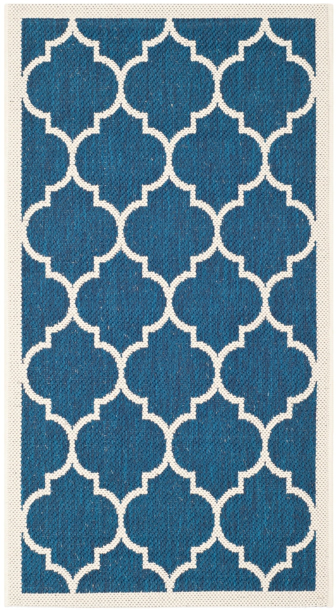 Safavieh Courtyard Cy6914 Navy/Beige Rug - Safavieh - cy6914 - 268 - 216