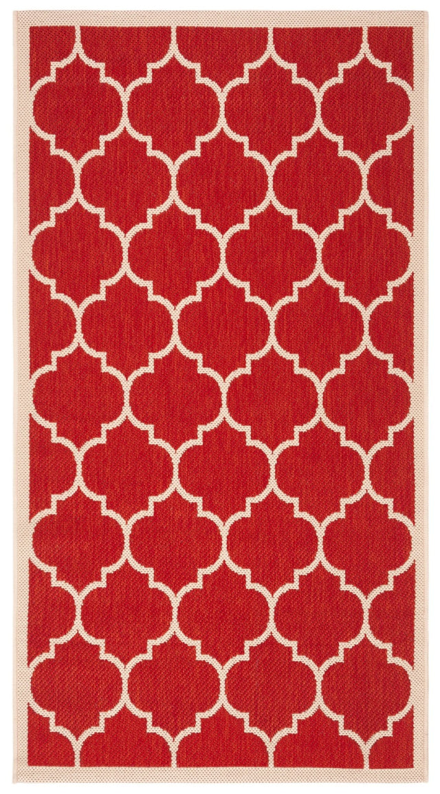 Safavieh Courtyard Cy6914 Red/Bone Rug - Safavieh - cy6914 - 248 - 4r