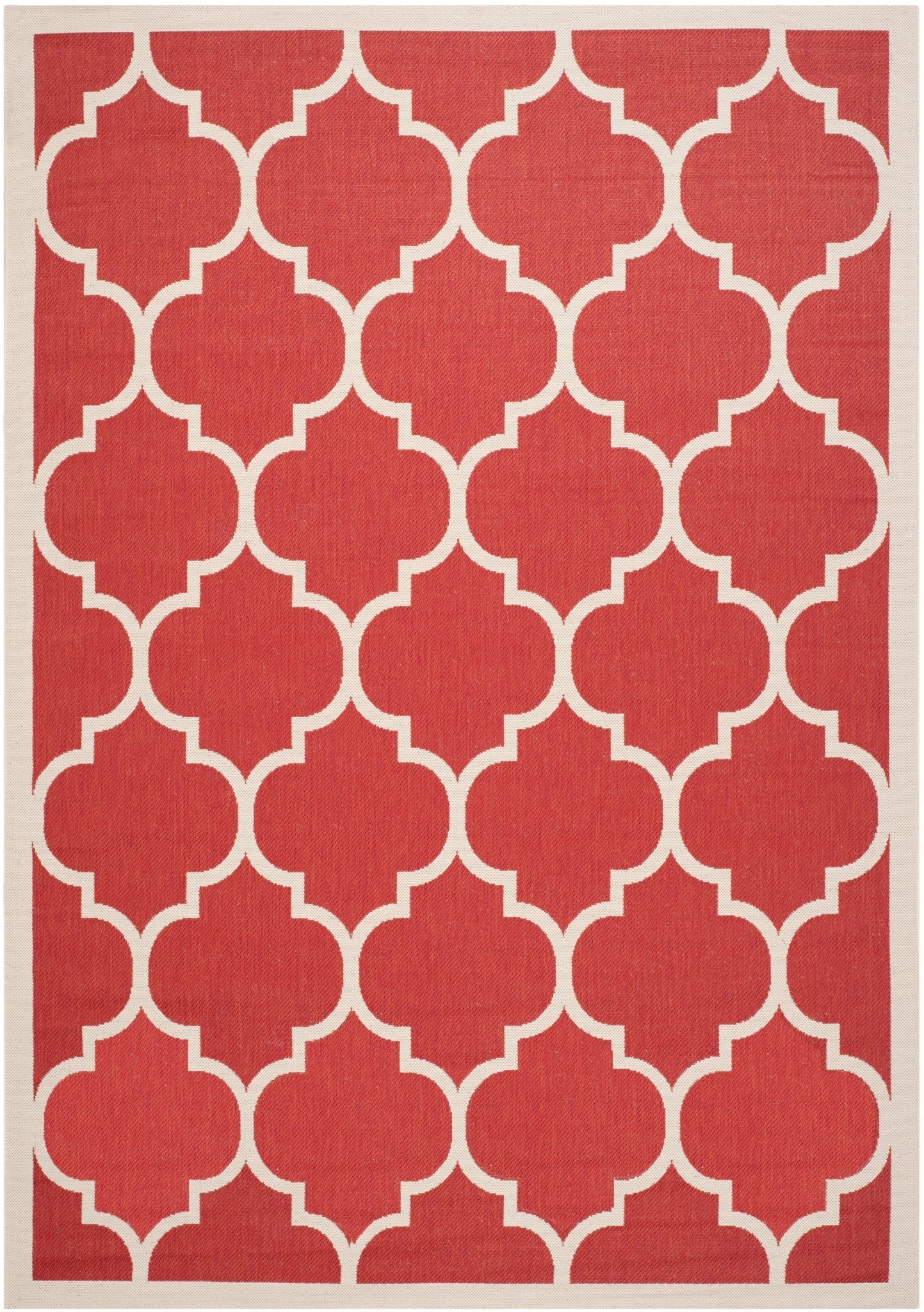 Safavieh Courtyard Cy6914 Red/Bone Rug - Safavieh - cy6914 - 248 - 4r