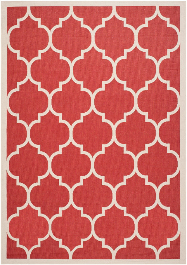 Safavieh Courtyard Cy6914 Red/Bone Rug - Safavieh - cy6914 - 248 - 4r