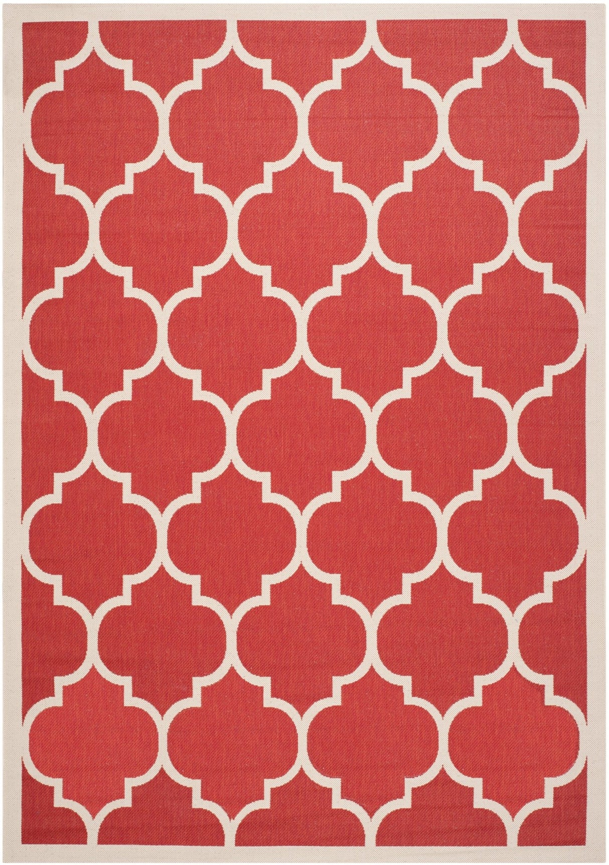 Safavieh Courtyard Cy6914 Red/Bone Rug - Safavieh - cy6914 - 248 - 4r