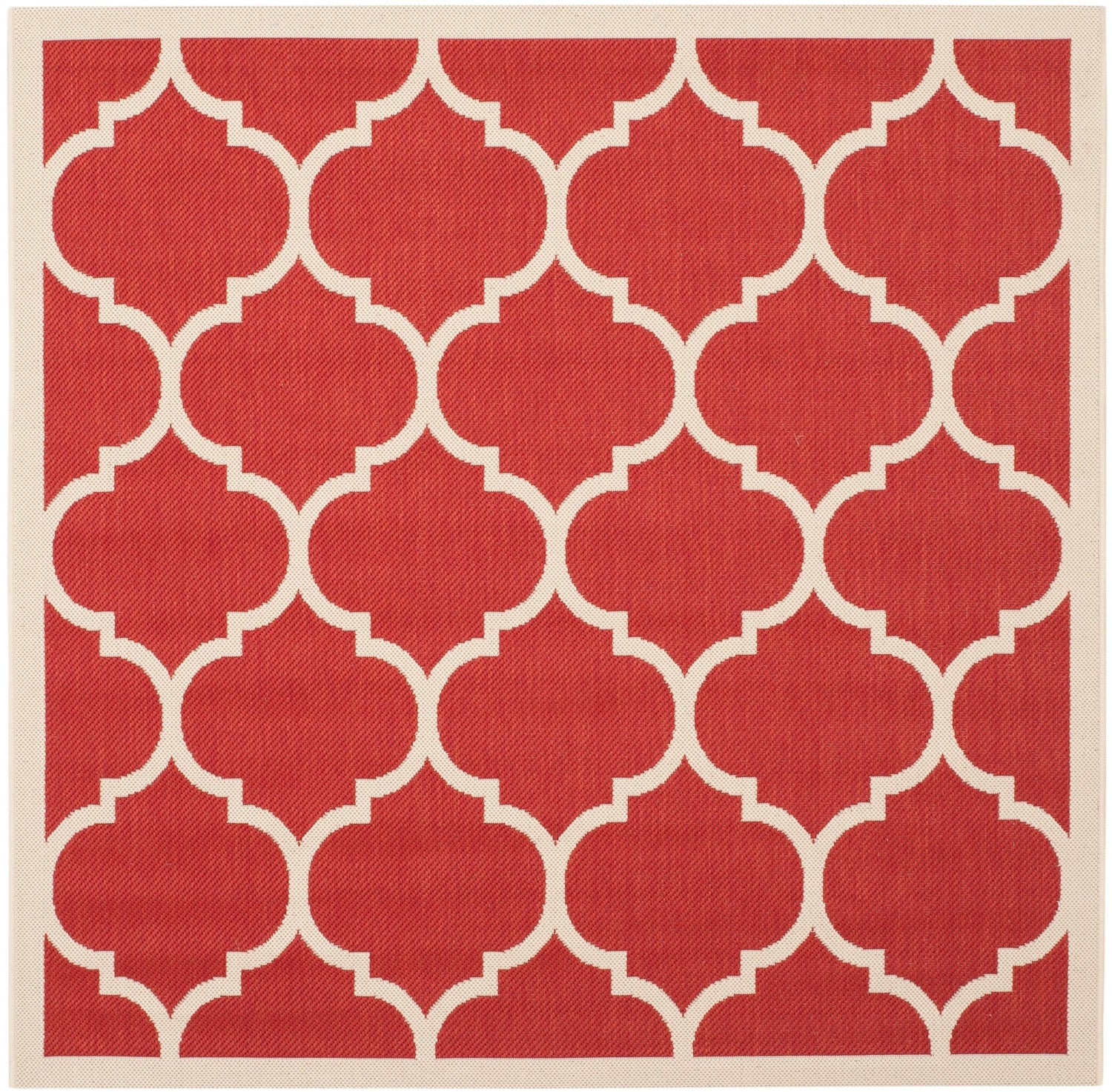 Safavieh Courtyard Cy6914 Red/Bone Rug - Safavieh - cy6914 - 248 - 7sq