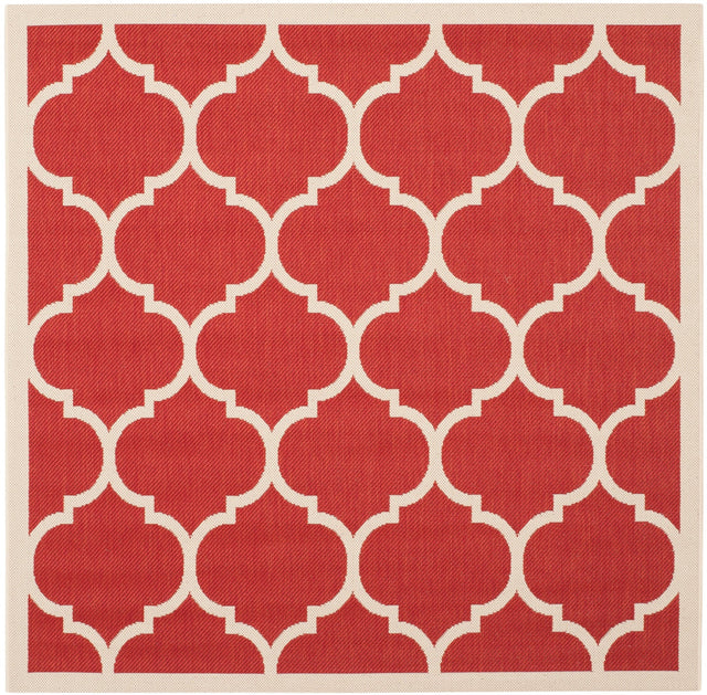 Safavieh Courtyard Cy6914 Red/Bone Rug - Safavieh - cy6914 - 248 - 7sq