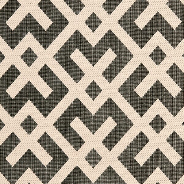 Safavieh Courtyard Cy6915 - 216 Black / Beige Rugs - Safavieh - cy6915 - 216 - 2