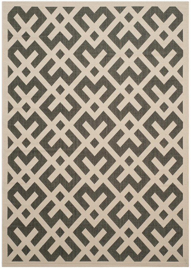 Safavieh Courtyard Cy6915 - 216 Black / Beige Rugs - Safavieh - cy6915 - 216 - 2
