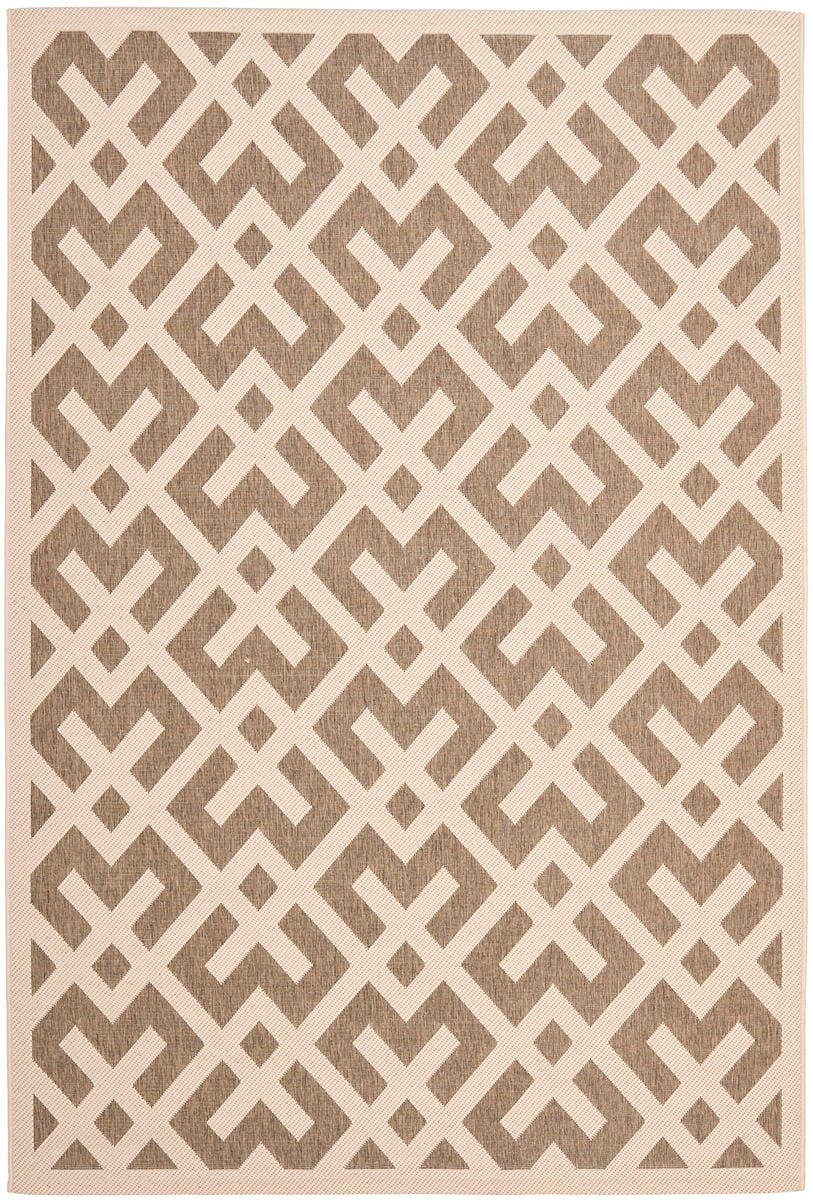 Safavieh Courtyard Cy6915 - 232 Brown / Bone Rugs - Safavieh - cy6915 - 232 - 2