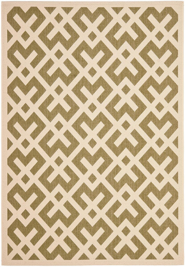 Safavieh Courtyard Cy6915 - 234 Green / Bone Rugs - Safavieh - cy6915 - 234 - 2
