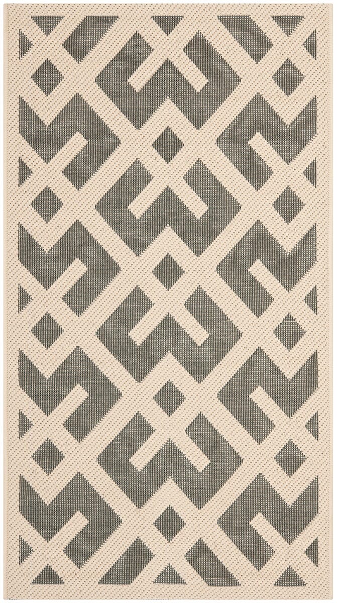 Safavieh Courtyard Cy6915 - 236 Grey / Bone Rugs - Safavieh - cy6915 - 236 - 4r