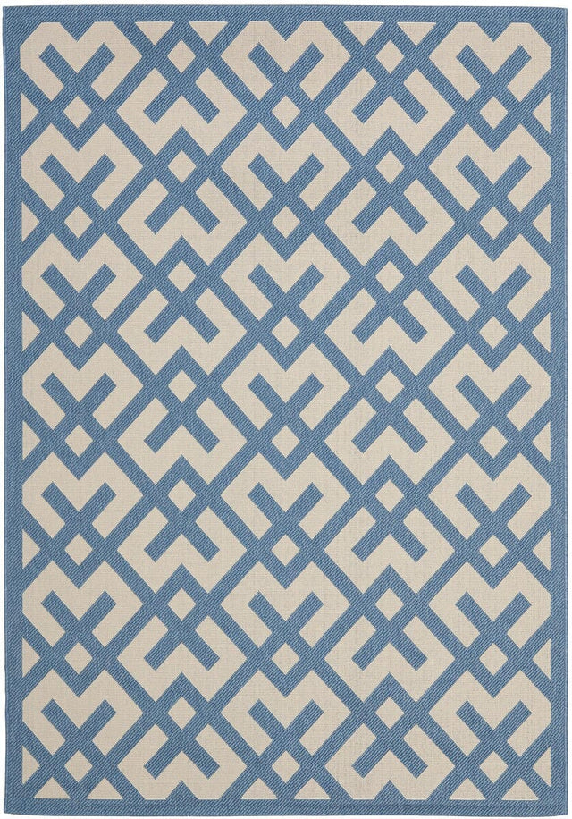 Safavieh Courtyard Cy6915 - 243 Beige / Blue Rugs - Safavieh - cy6915 - 243 - 4