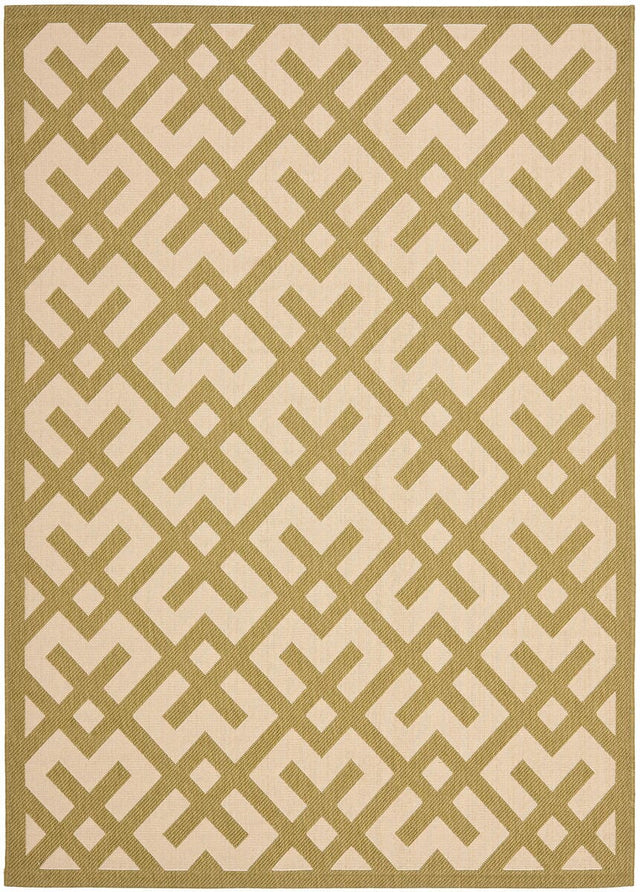Safavieh Courtyard Cy6915 - 244 Beige / Green Rugs - Safavieh - cy6915 - 244 - 2