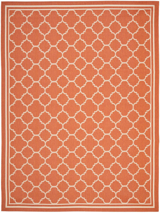 Safavieh Courtyard Cy6918 - 241 Terracotta / Bone Rugs - Safavieh - cy6918 - 241 - 4r