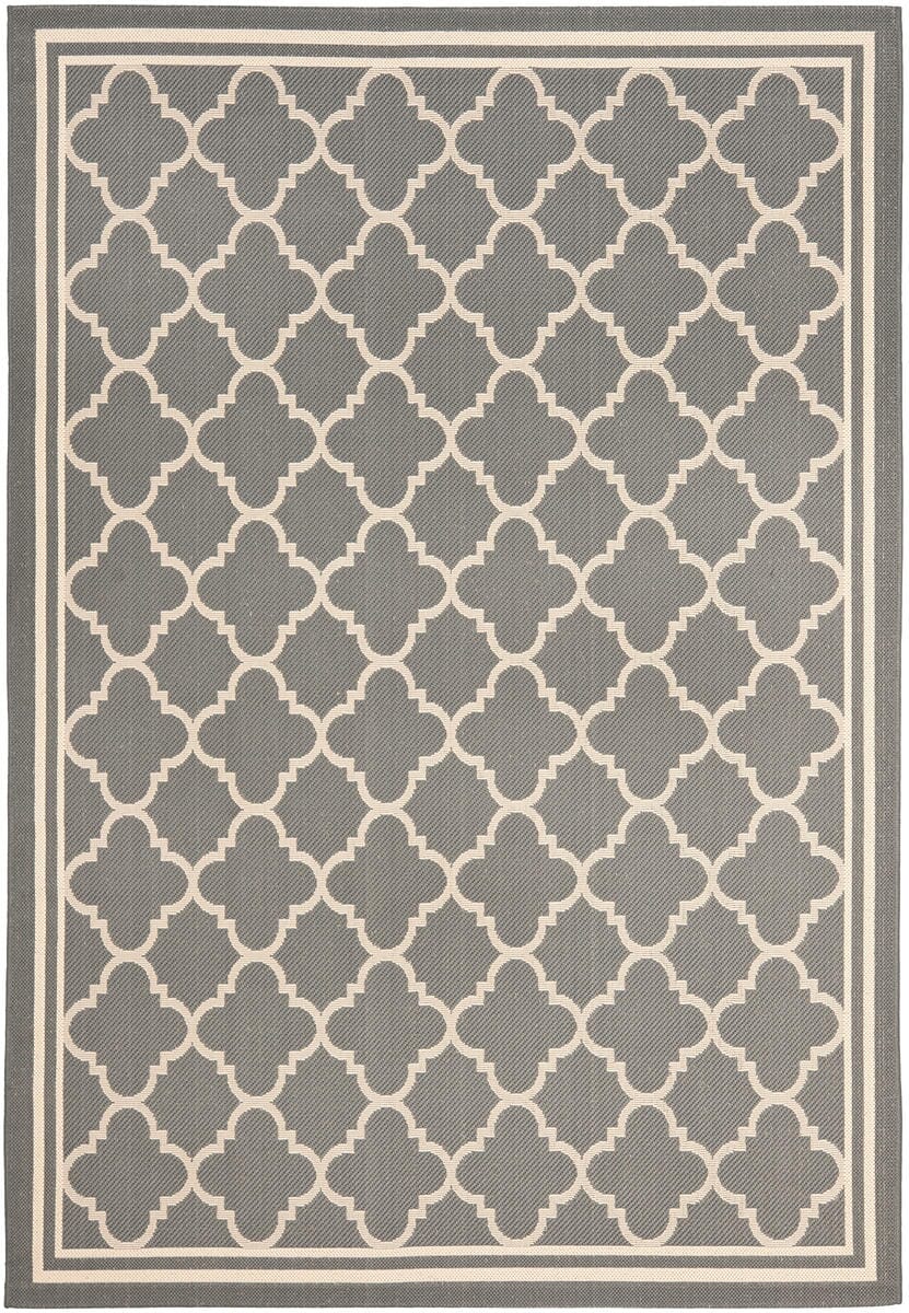 Safavieh Courtyard Cy6918 - 246 Anthracite / Beige Rugs - Safavieh - cy6918 - 246 - 2