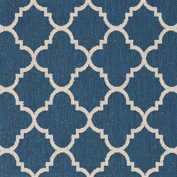 Safavieh Courtyard Cy6918 - 268 Navy / Beige Rugs - Safavieh - cy6918 - 268 - 2