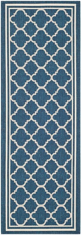 Safavieh Courtyard Cy6918 - 268 Navy / Beige Rugs - Safavieh - cy6918 - 268 - 27