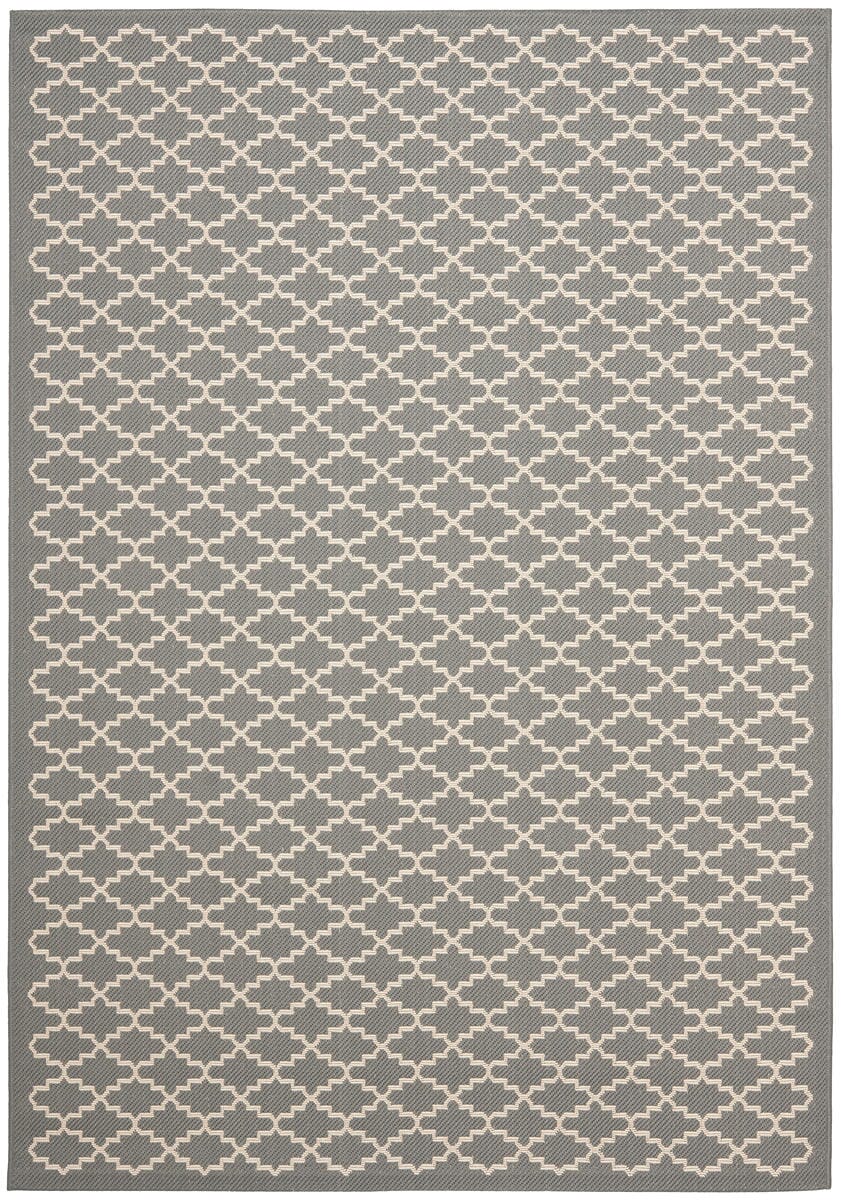 Safavieh Courtyard Cy6919 - 246 Anthracite / Beige Rugs - Safavieh - cy6919 - 246 - 2
