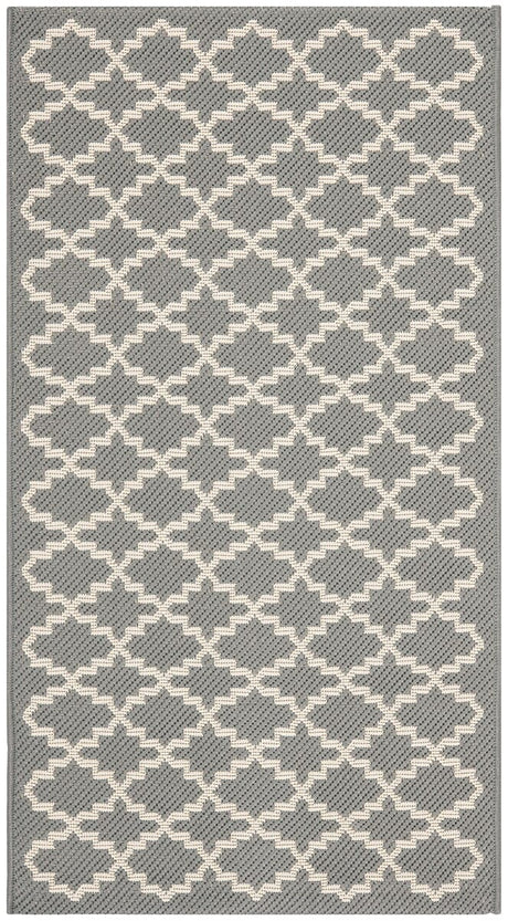 Safavieh Courtyard Cy6919 - 246 Anthracite / Beige Rugs - Safavieh - cy6919 - 246 - 4r