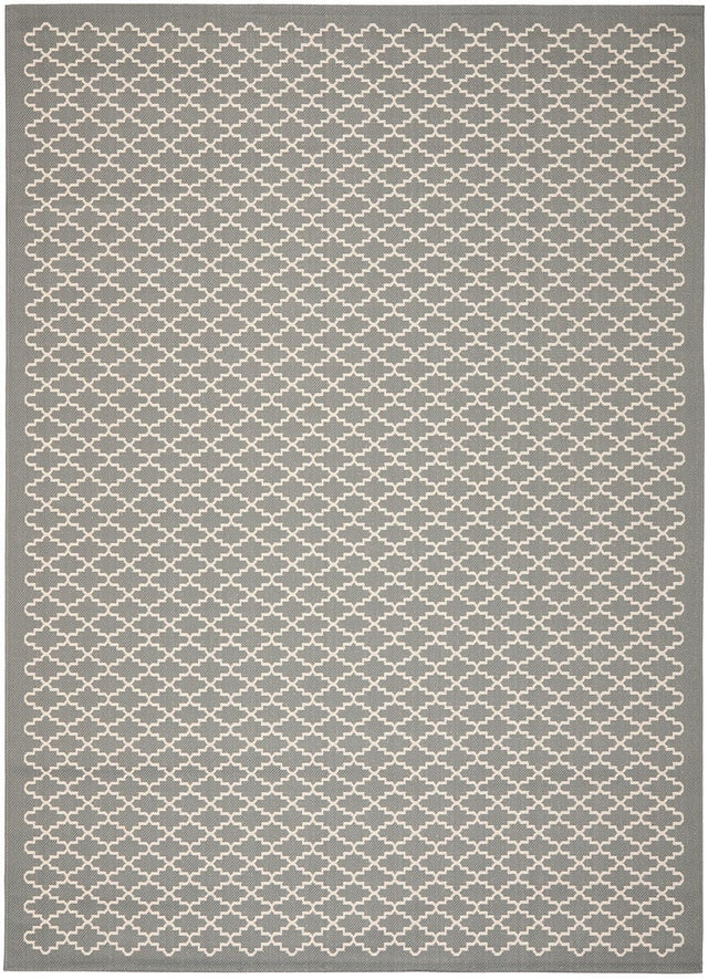 Safavieh Courtyard Cy6919 - 246 Anthracite / Beige Rugs - Safavieh - cy6919 - 246 - 4r