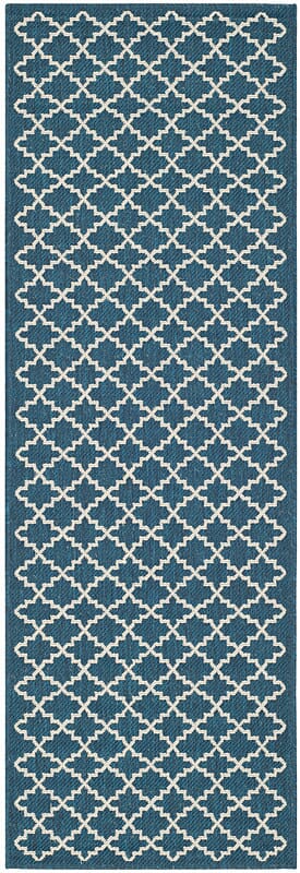 Safavieh Courtyard Cy6919 - 268 Navy / Beige Rugs - Safavieh - cy6919 - 268 - 27