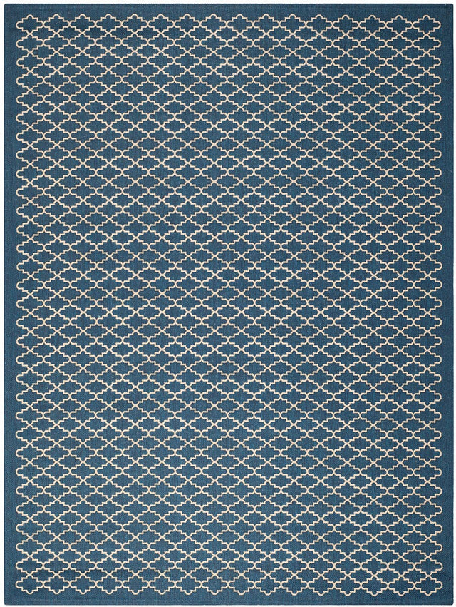 Safavieh Courtyard Cy6919 - 268 Navy / Beige Rugs - Safavieh - cy6919 - 268 - 4r