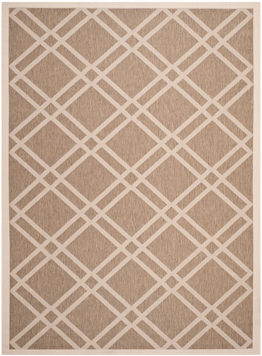Safavieh Courtyard Cy6923 - 242 Brown / Bone Rugs - Safavieh - cy6923 - 242 - 2