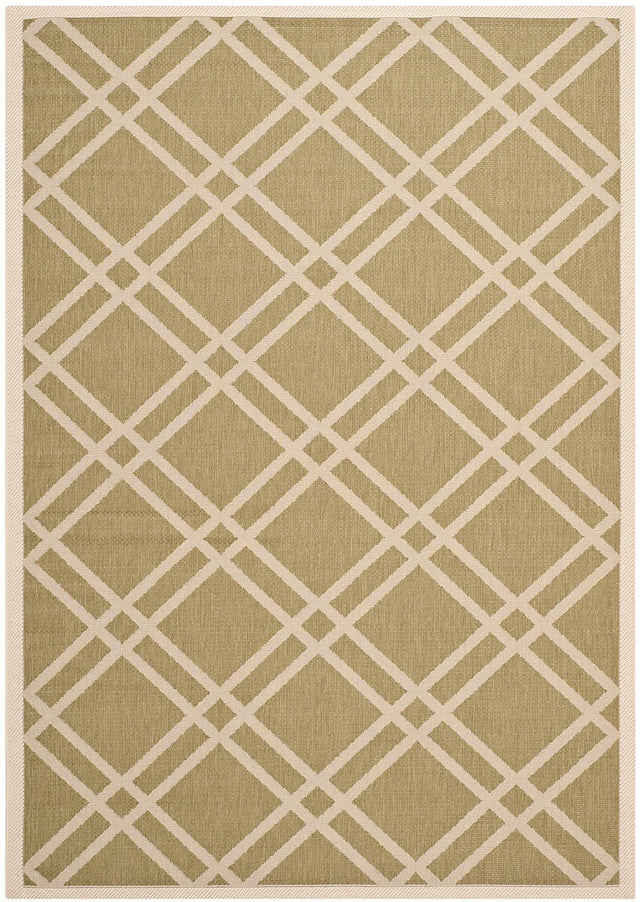 Safavieh Courtyard Cy6923 - 244 Green / Beige Rugs - Safavieh - cy6923 - 244 - 2