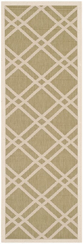 Safavieh Courtyard Cy6923 - 244 Green / Beige Rugs - Safavieh - cy6923 - 244 - 27
