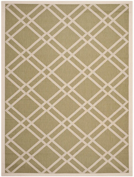 Safavieh Courtyard Cy6923 - 244 Green / Beige Rugs - Safavieh - cy6923 - 244 - 8r