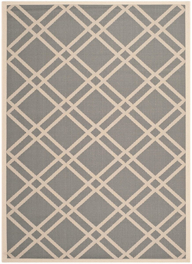 Safavieh Courtyard Cy6923 - 246 Anthracite / Beige Rugs - Safavieh - cy6923 - 246 - 2