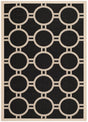 Safavieh Courtyard Cy6924 - 266 Black / Beige Rugs - Safavieh - cy6924 - 266 - 2