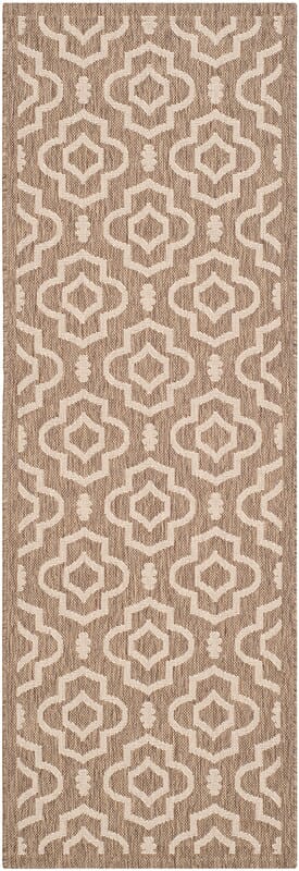 Safavieh Courtyard Cy6926 - 242 Brown / Bone Rugs - Safavieh - cy6926 - 242 - 27