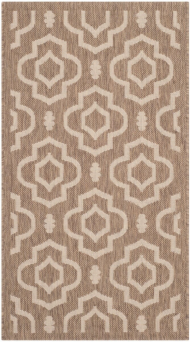 Safavieh Courtyard Cy6926 - 242 Brown / Bone Rugs - Safavieh - cy6926 - 242 - 8r