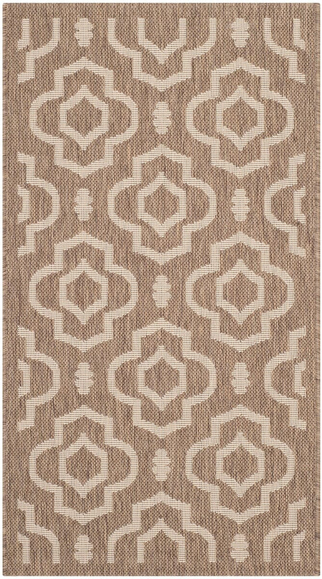 Safavieh Courtyard Cy6926 - 242 Brown / Bone Rugs - Safavieh - cy6926 - 242 - 8r