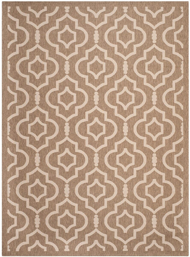 Safavieh Courtyard Cy6926 - 242 Brown / Bone Rugs - Safavieh - cy6926 - 242 - 8r