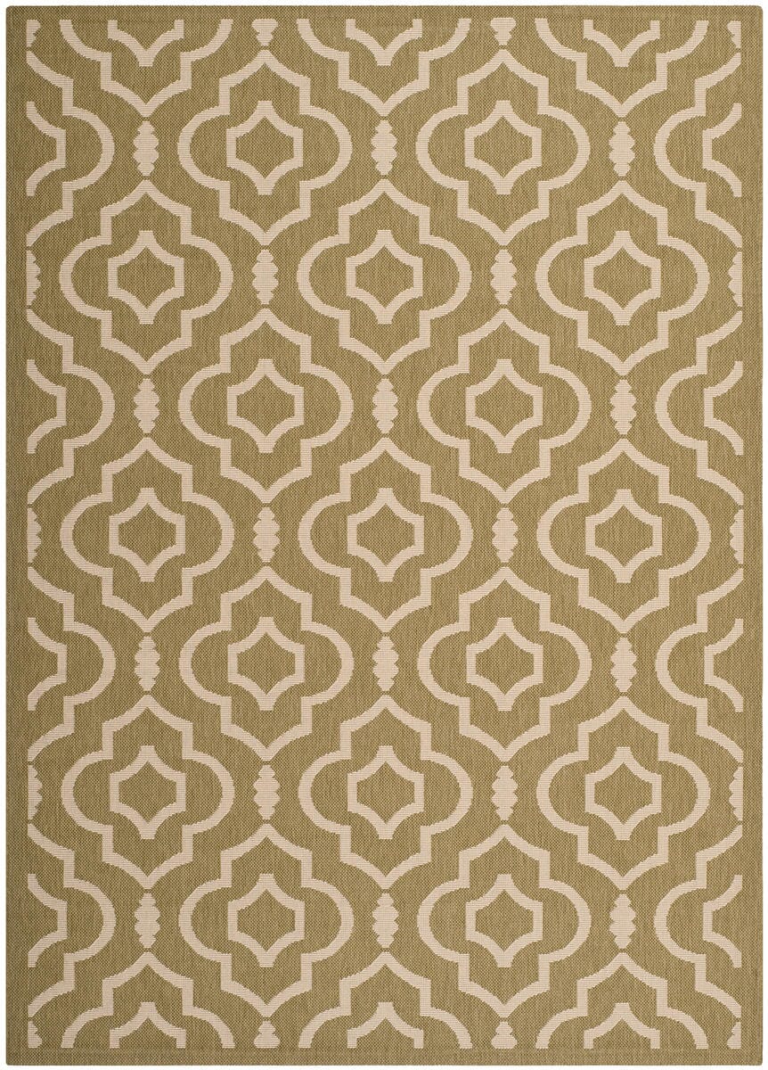 Safavieh Courtyard Cy6926 - 244 Green / Beige Rugs - Safavieh - cy6926 - 244 - 2