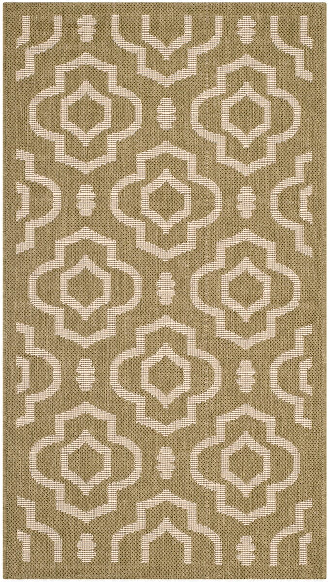 Safavieh Courtyard Cy6926 - 244 Green / Beige Rugs - Safavieh - cy6926 - 244 - 8r