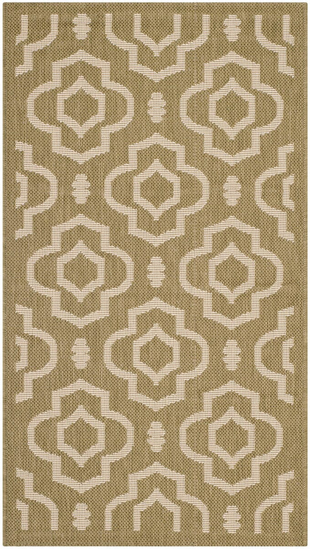Safavieh Courtyard Cy6926 - 244 Green / Beige Rugs - Safavieh - cy6926 - 244 - 8r