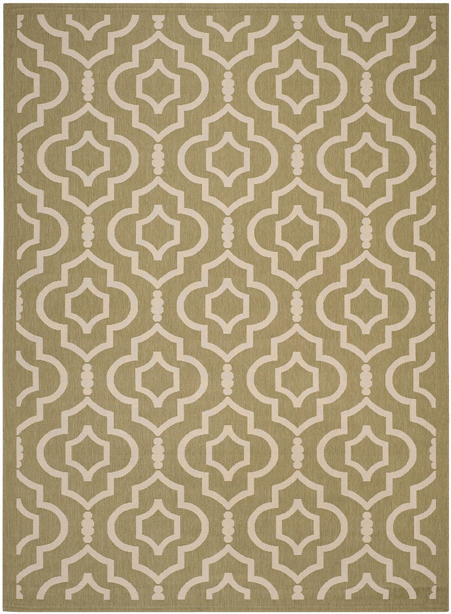 Safavieh Courtyard Cy6926 - 244 Green / Beige Rugs - Safavieh - cy6926 - 244 - 8r