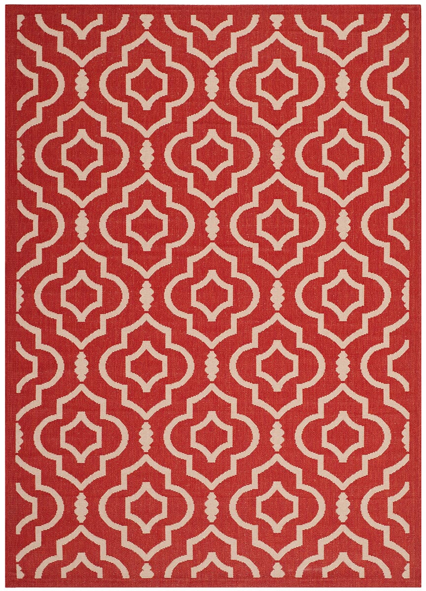 Safavieh Courtyard Cy6926 - 248 Red / Bone Rugs - Safavieh - cy6926 - 248 - 2