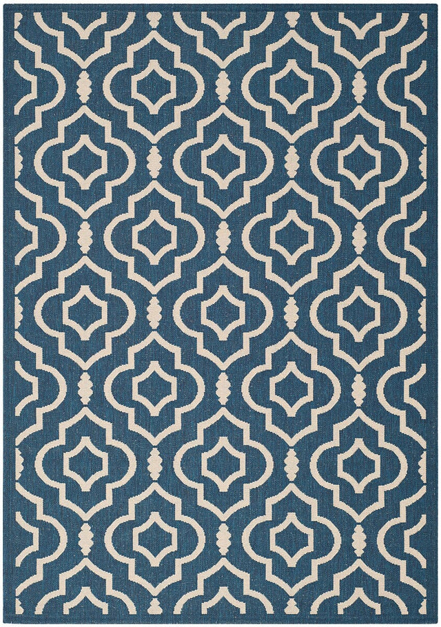 Safavieh Courtyard Cy6926 - 268 Navy / Beige Rugs - Safavieh - cy6926 - 268 - 2