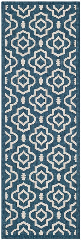 Safavieh Courtyard Cy6926 - 268 Navy / Beige Rugs - Safavieh - cy6926 - 268 - 27