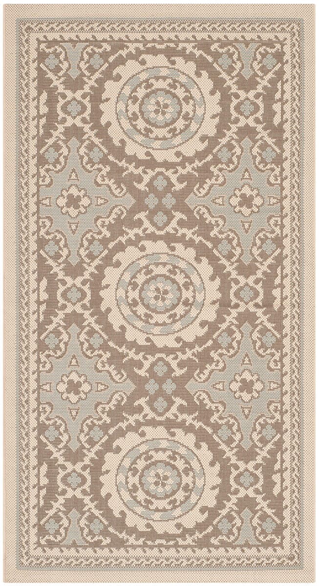 Safavieh Courtyard Cy7059 - 79A18 Beige / Dark Beige Rugs - Safavieh - cy7059 - 79a18 - 2