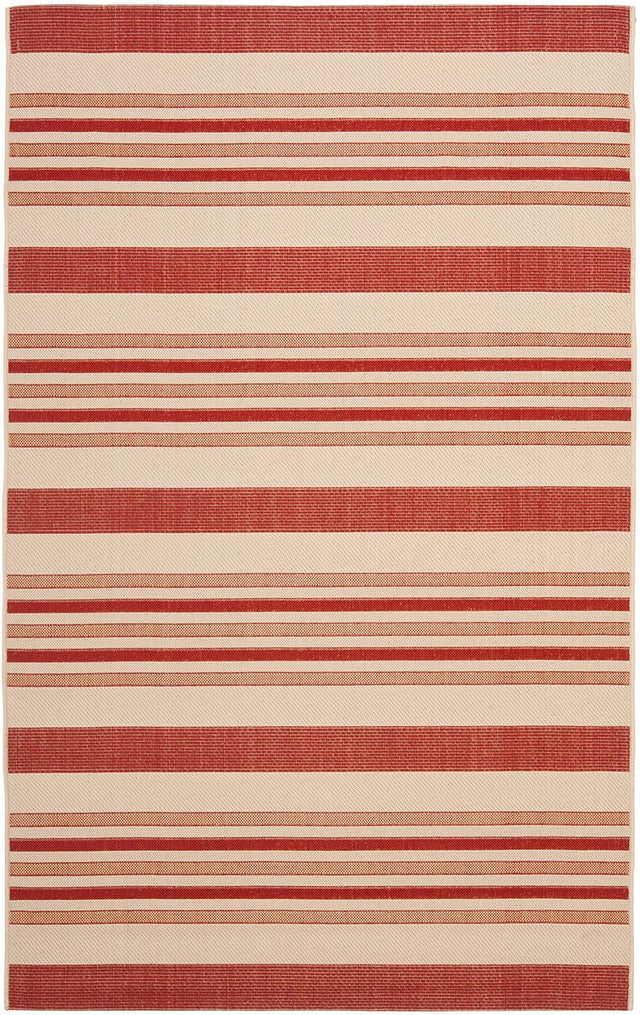 Safavieh Courtyard Cy7062 - 238A21 Beige / Red Rugs - Safavieh - cy7062 - 238a21 - 2