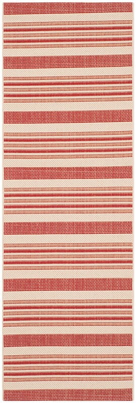 Safavieh Courtyard Cy7062 - 238A21 Beige / Red Rugs - Safavieh - cy7062 - 238a21 - 27